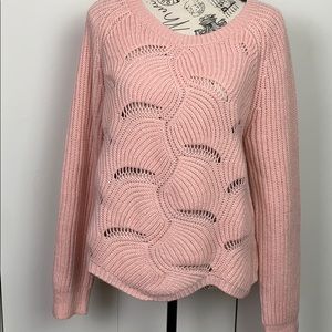 a.n.d e a w y  pink sweatshirt sz xl